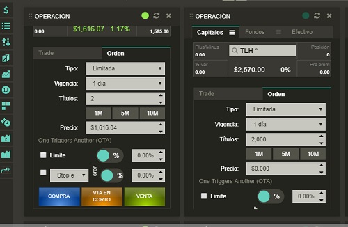 comprando y vendiendo d�lares con unos clicks.