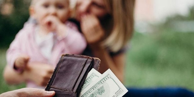 la pensi�n alimenticia puede hacerse en efectivo